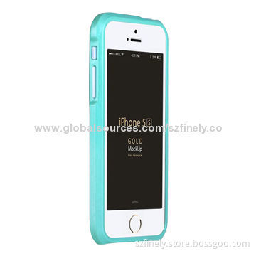 PC Case for iPhone 5/5S, Magnetic Bumper (2-in-1 Design) with Strong Absorption Force